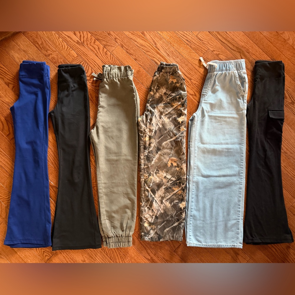 Girls 10/12 pants bundle